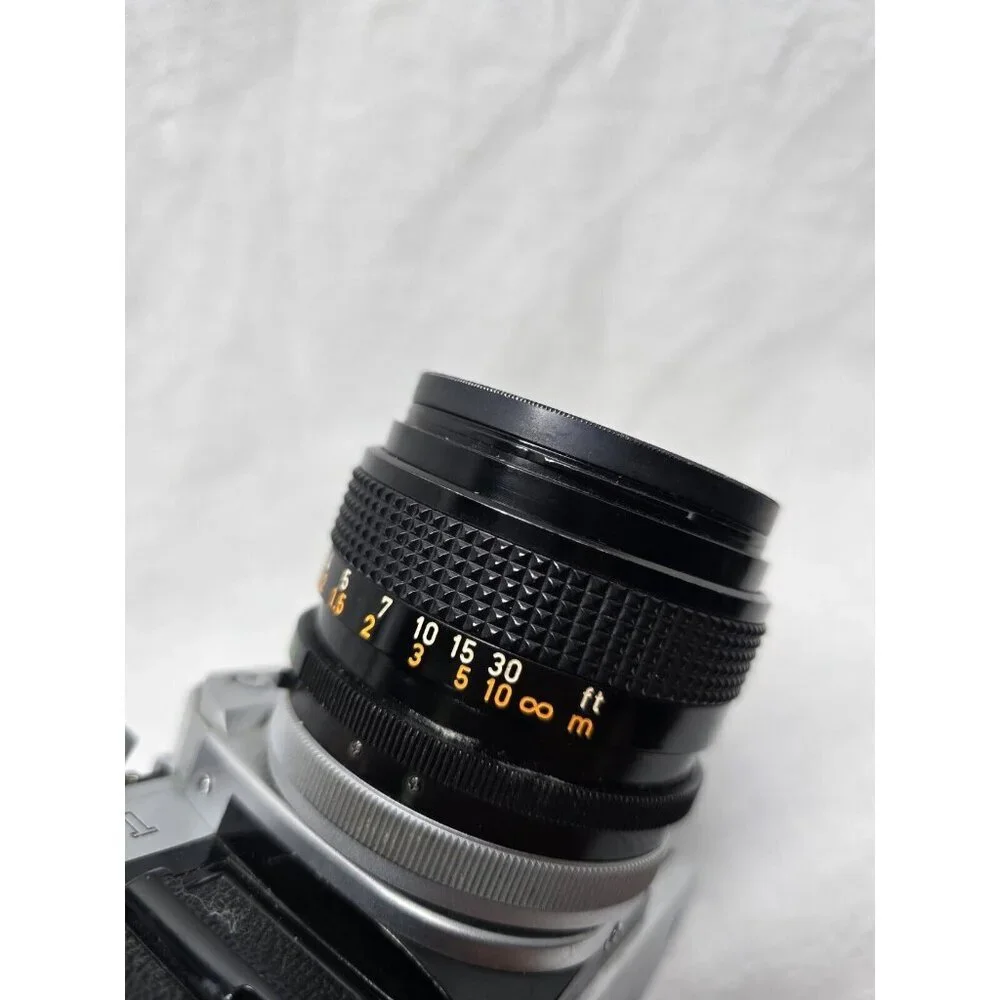 Canon AE-1 35mm Film Camera Canon 50mm Lens- NOT TESTED - Picture 12 of 16